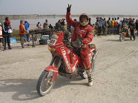 David Pabika pokoil Dakar